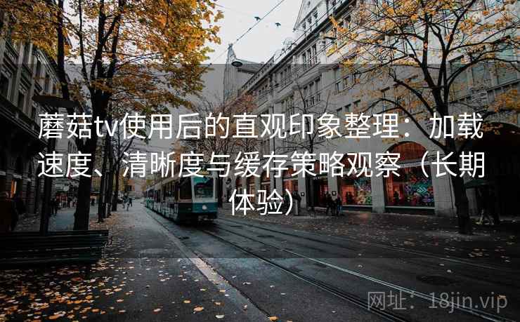 蘑菇tv使用后的直观印象整理：加载速度、清晰度与缓存策略观察（长期体验）